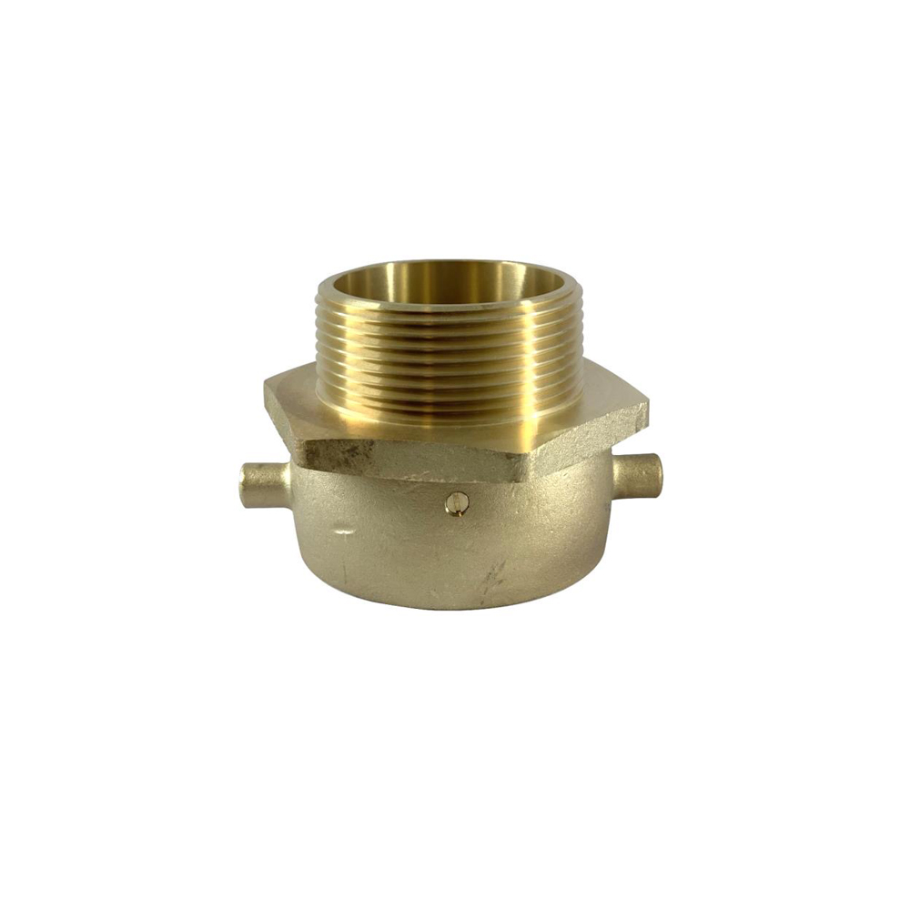 Adapter, Brass, 1.5" Female NPSH, 1.5" Male NPT, Pin, Swivel, Fast