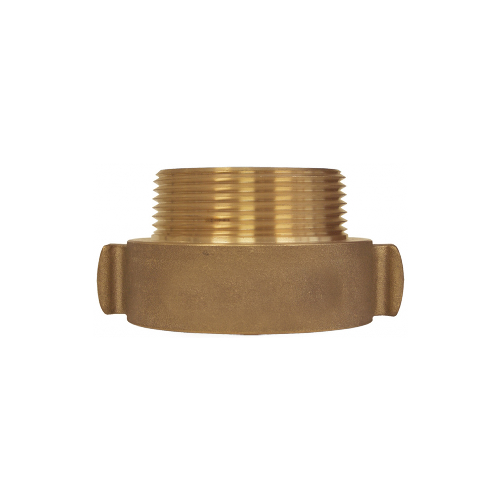Adapter, Brass, 1.5" Female NPSH, 1" Male NPT, Rocker, Fast