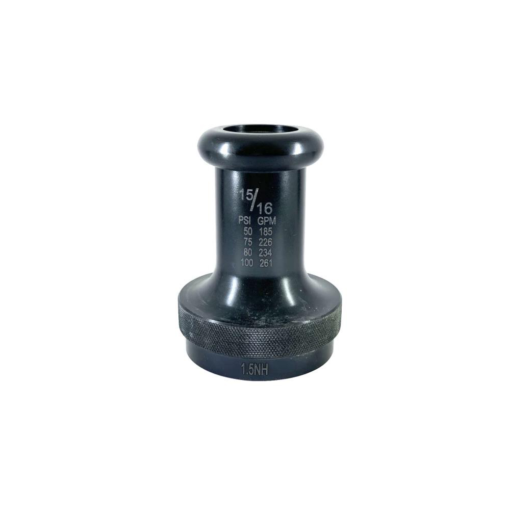 Nozzle, Aluminum, 1.5" NH/NST, 0.9735" Orifice, Black anodize, Smooth bore, Fast - Image 2
