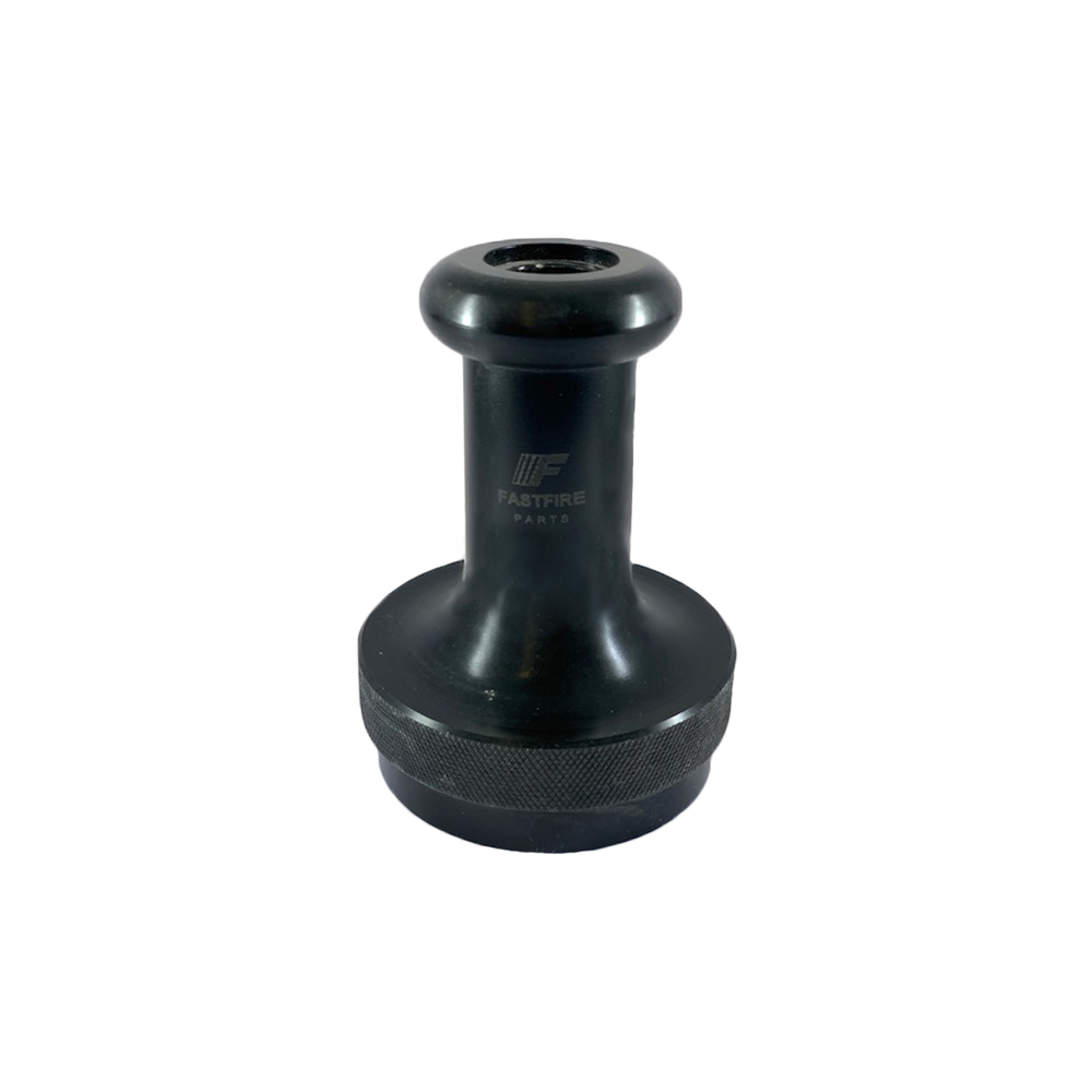 Nozzle, Aluminum, 1.5" NH/NST, 0.635" Orifice, Black anodize, Smooth bore, Fast