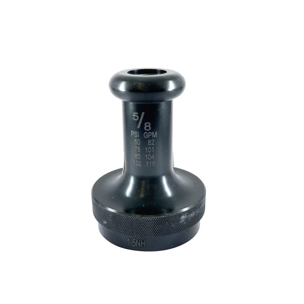 Nozzle, Aluminum, 1.5" NH/NST, 0.635" Orifice, Black anodize, Smooth bore, Fast - Image 2